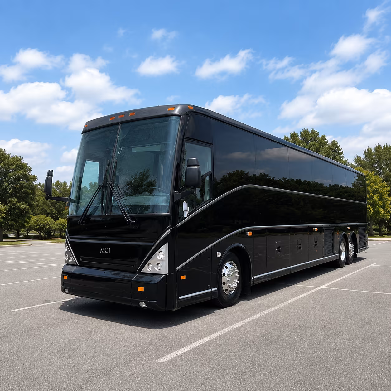 charter buses for newport beach high school prom groups