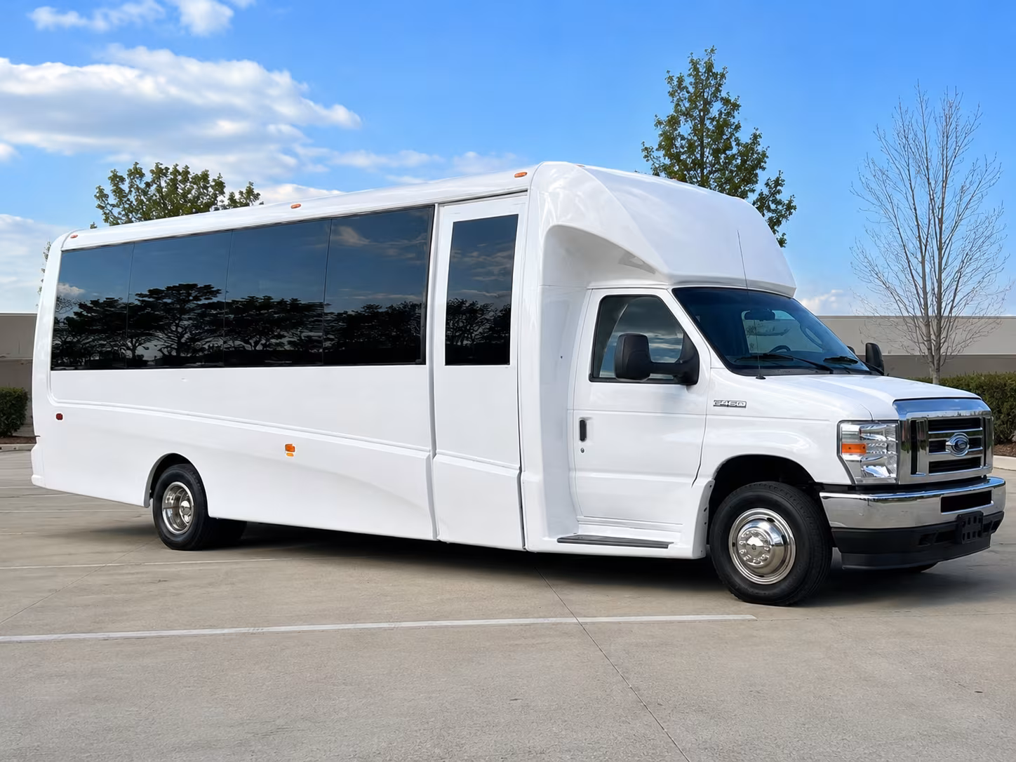 minibuses for multi day conference loops around fashion island and newport center