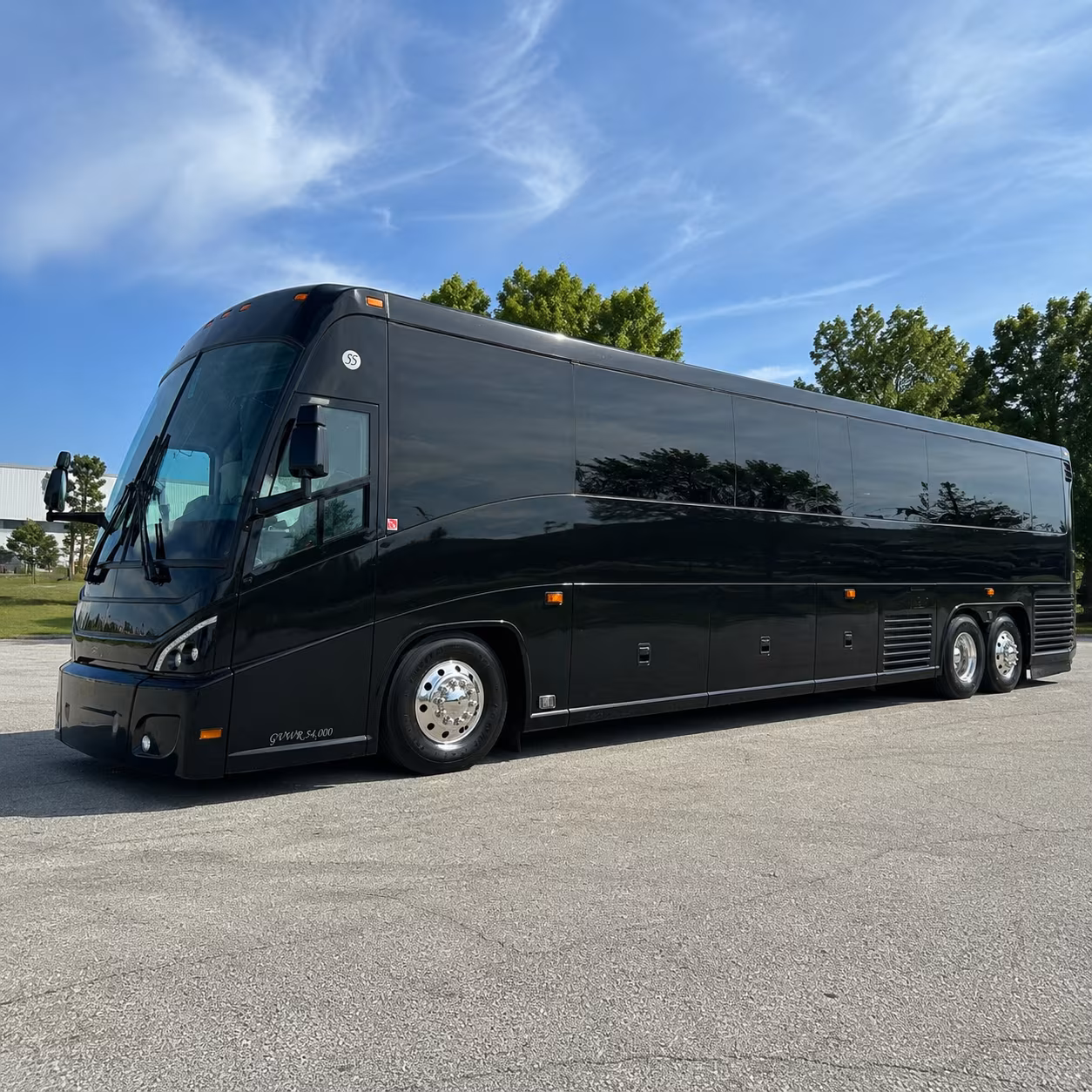 newport beach 47 passenger charter bus