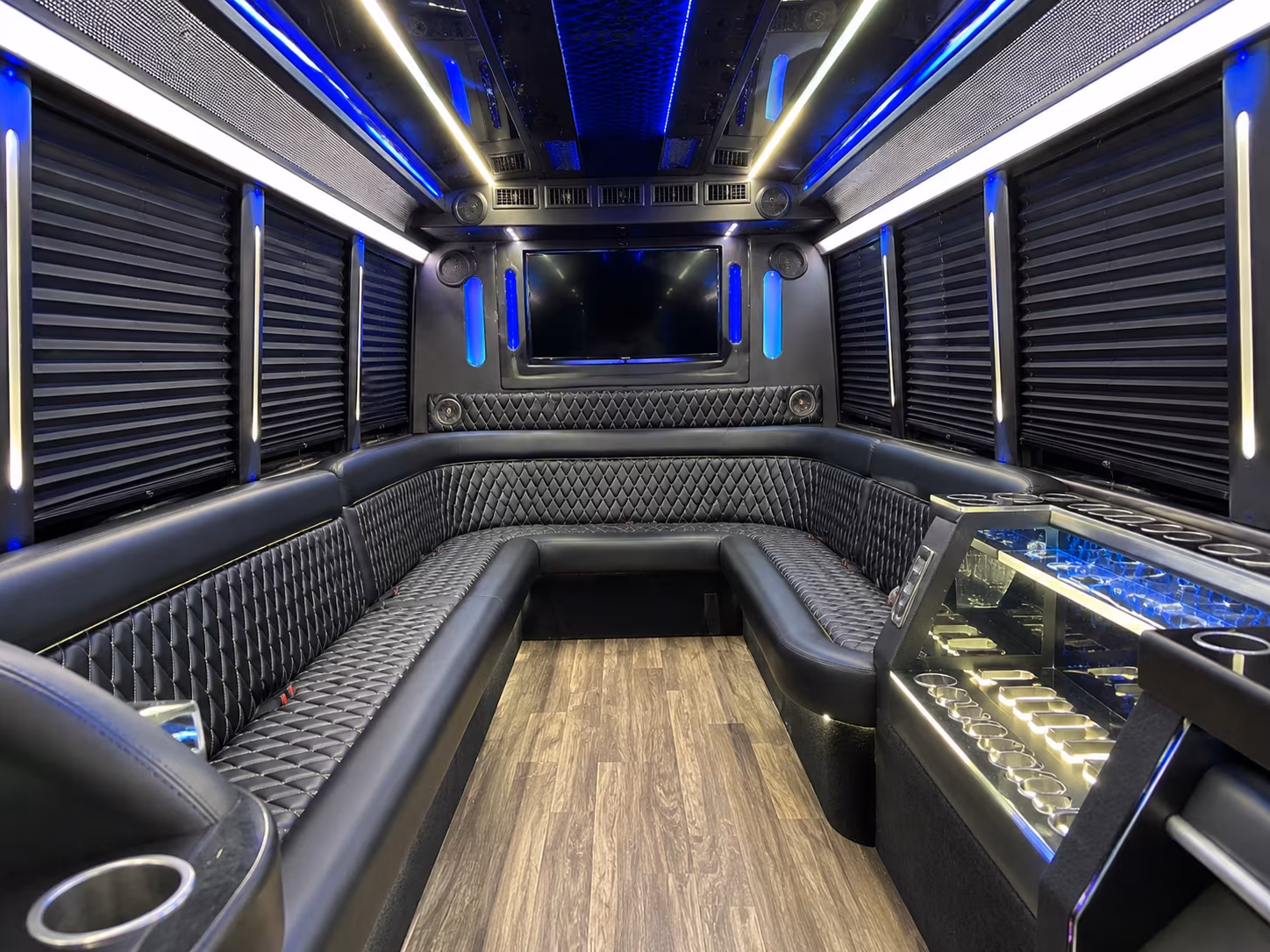 newport beach concert party bus rental