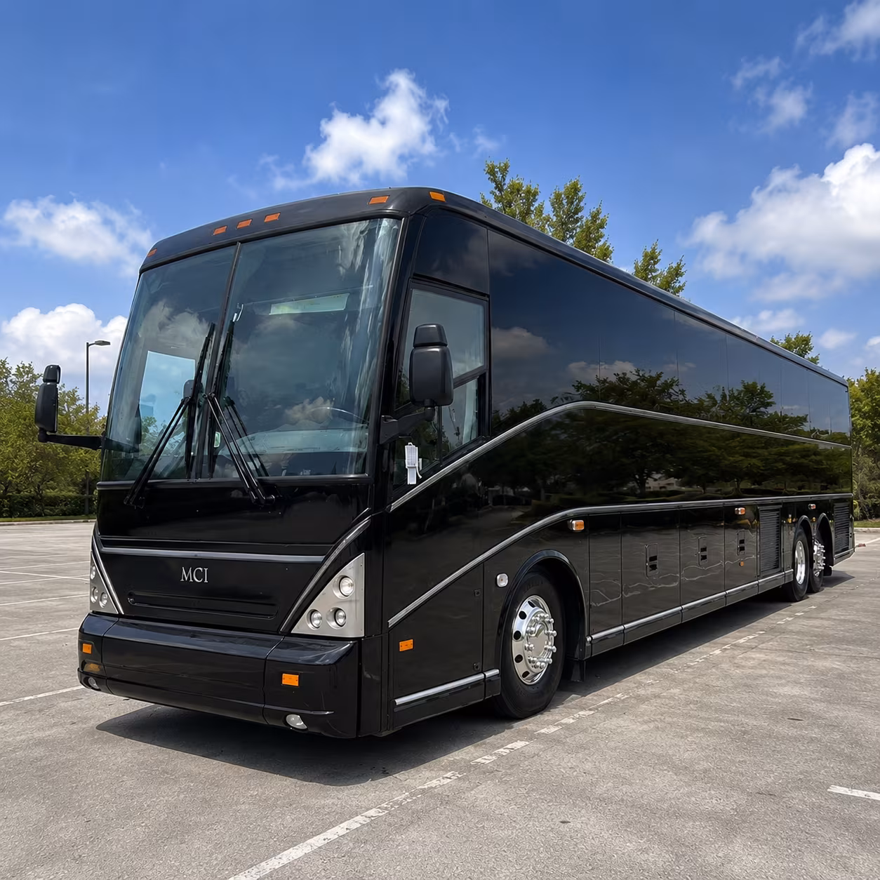 newport beach convention charter bus rental
