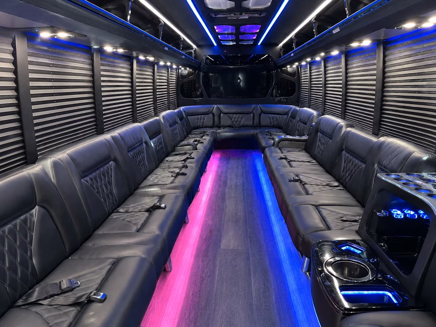 newport beach holiday party bus rental