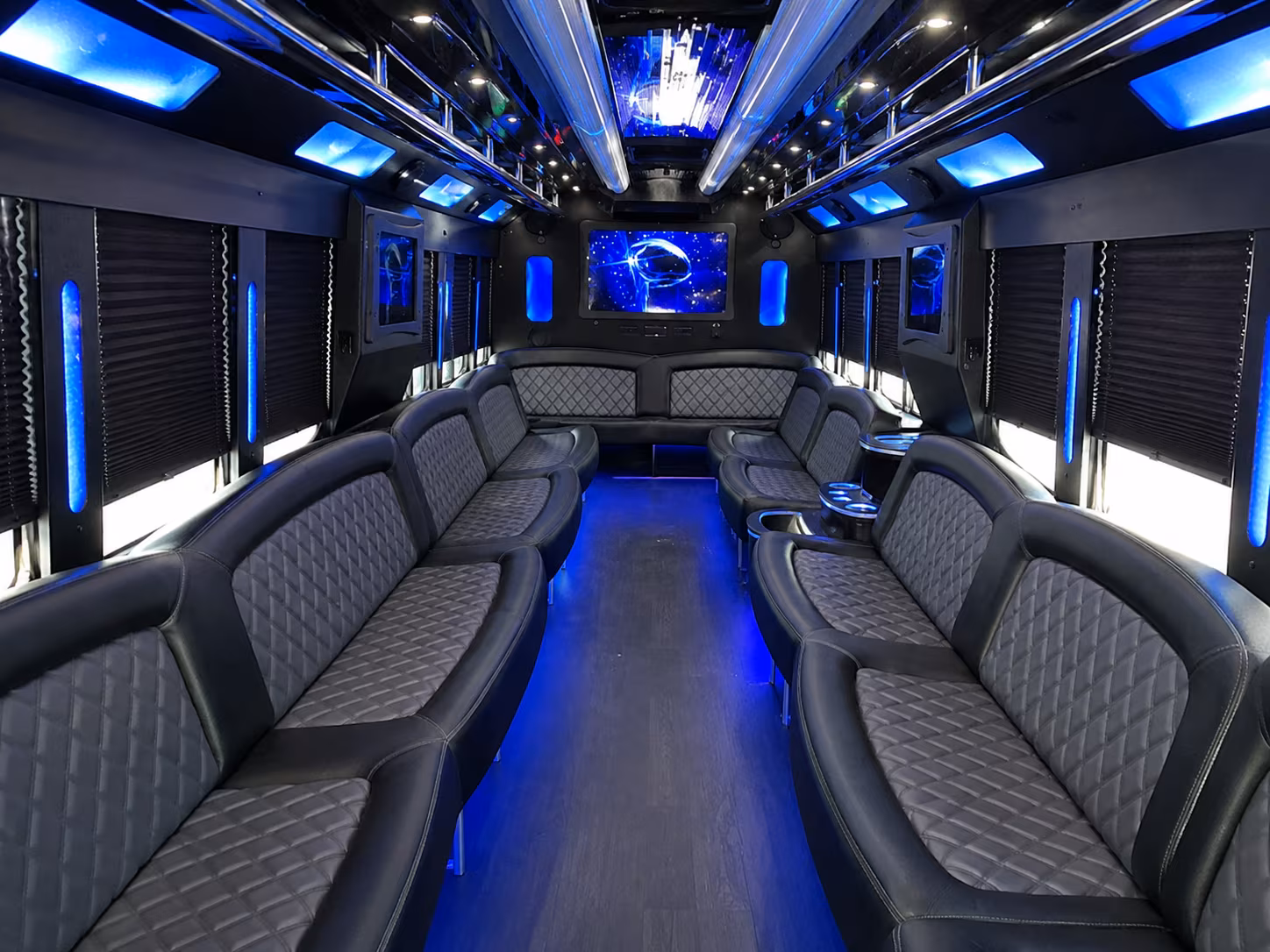 newport beach prom party bus rental