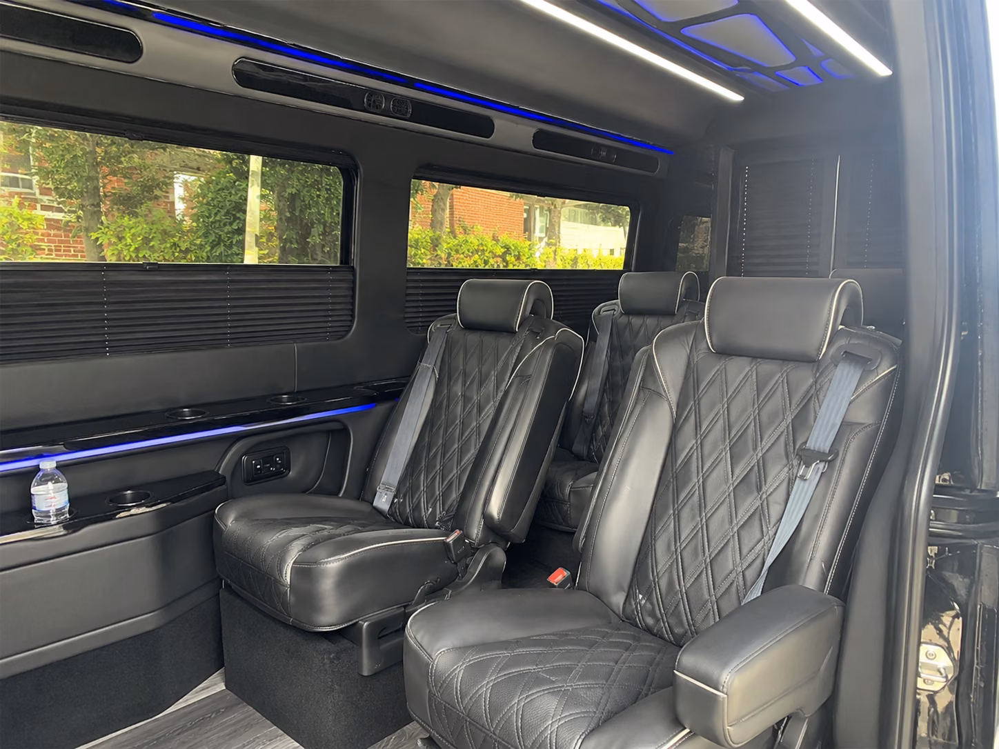 newport beach prom transportation onboard seating
