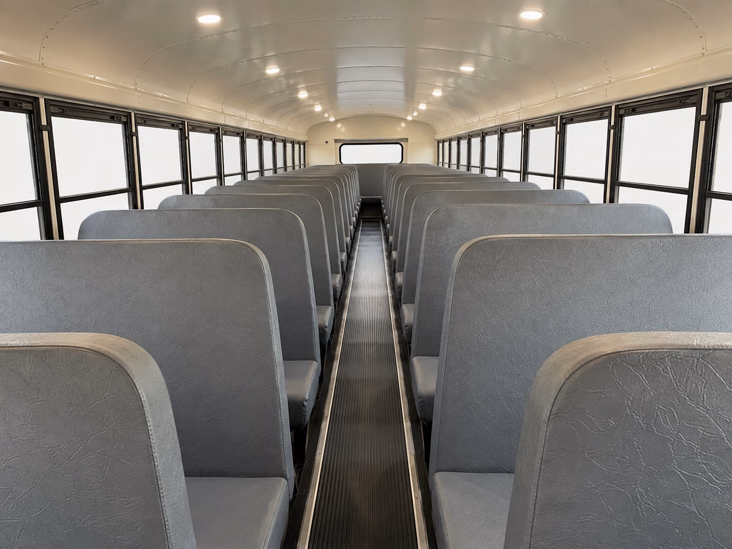 newport beach school bus interior