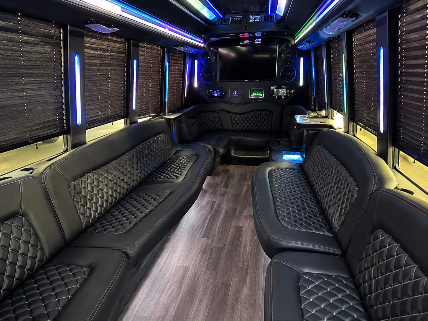 newport beach wedding party bus rental